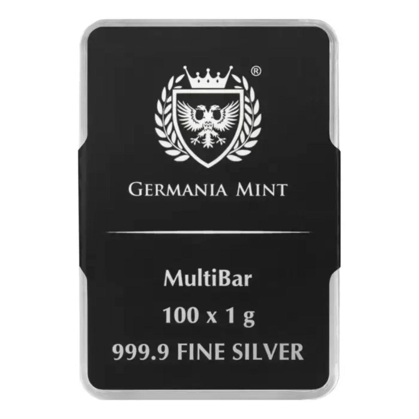 Germania Mint MultiBar 100x1g Silver 100g