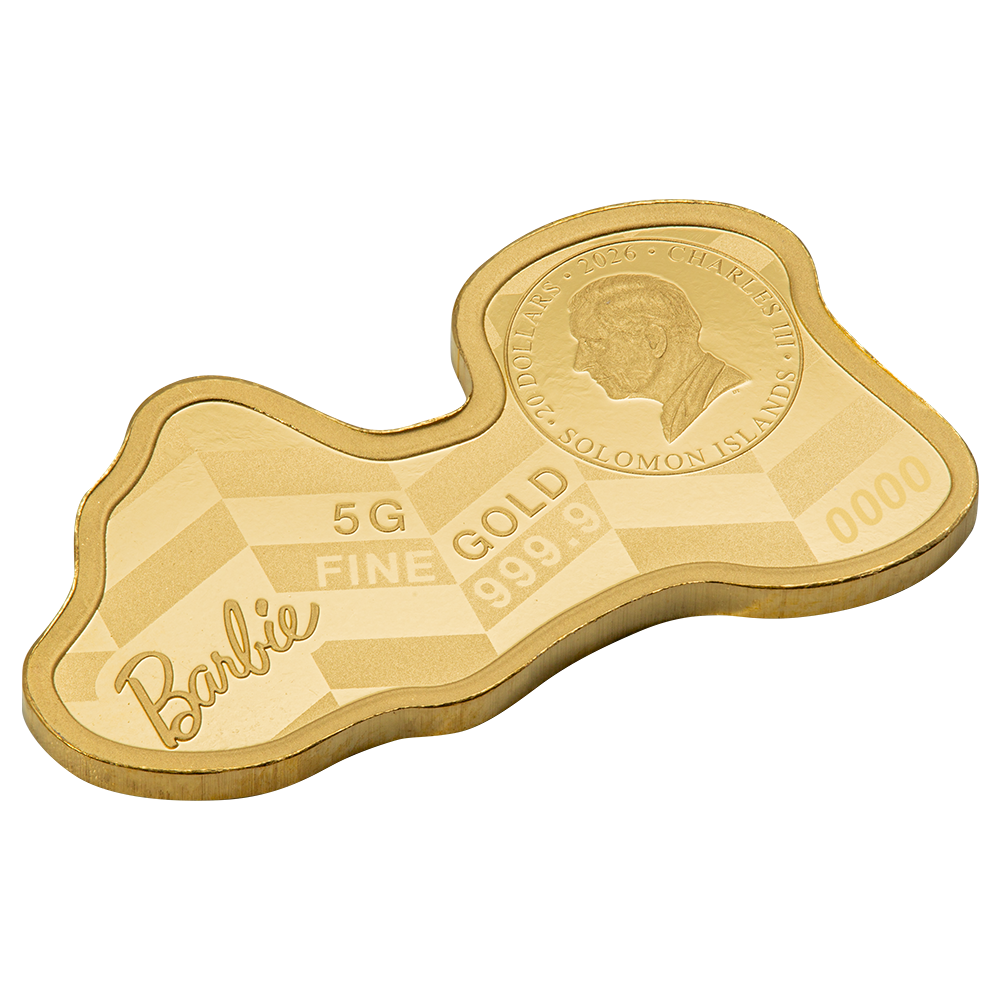 Pamp Barbie Gold 5g Bar