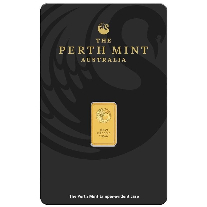 Perth Mint Gold 1g Minted Bar