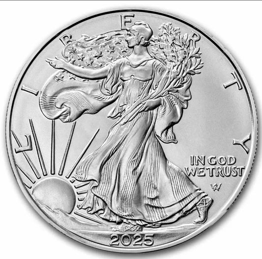 US Mint 2025 American Silver Eagle Silver 1oz Coin