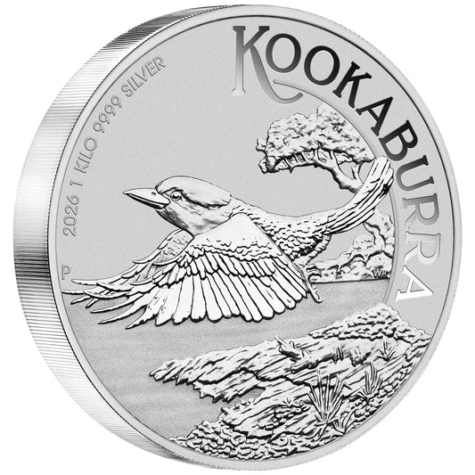 Perth Mint 2026 Kookaburra Silver 1Kg Coin