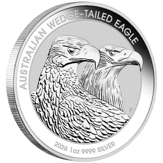 Perth Mint 2026 Australian Wedge-Tailed Eagle Silver 1oz Coin