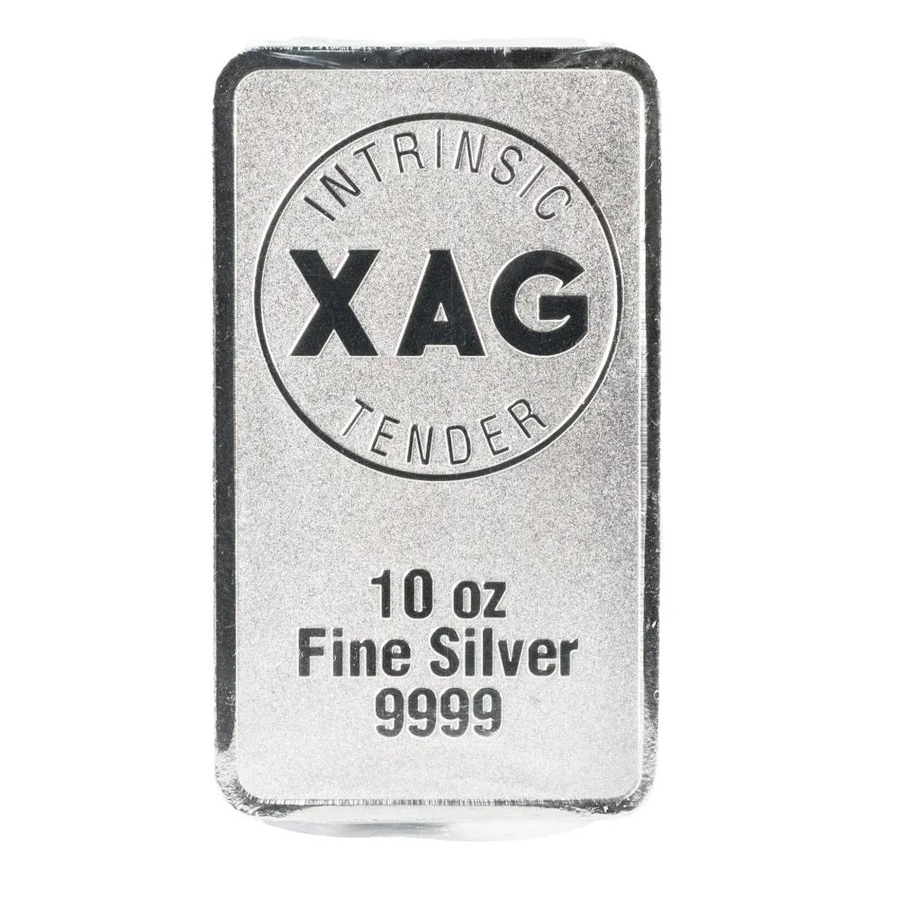 Intrinsic Tender XAG Silver 10oz Minted Bar