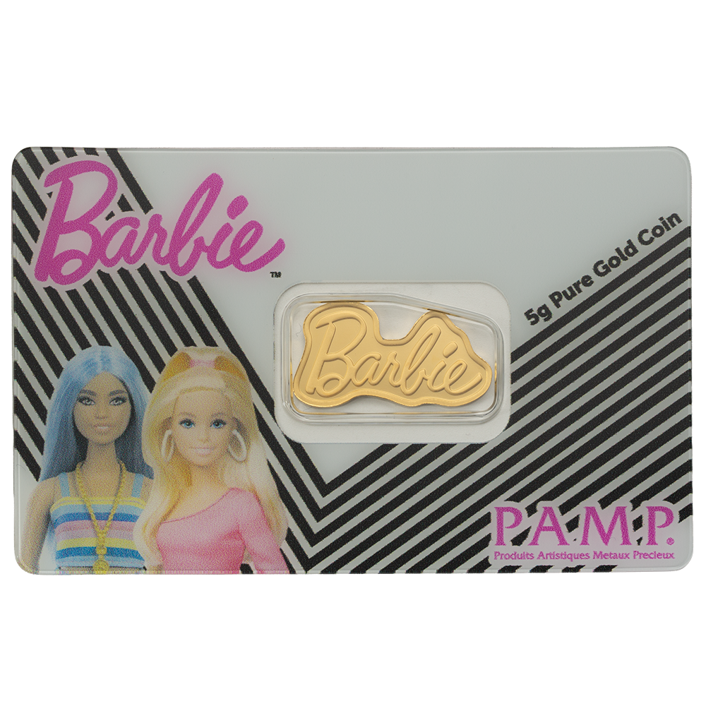 Pamp Barbie Gold 5g Bar