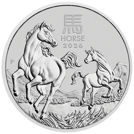 Perth Mint 2026 Lunar Horse Silver 1Kg Coin