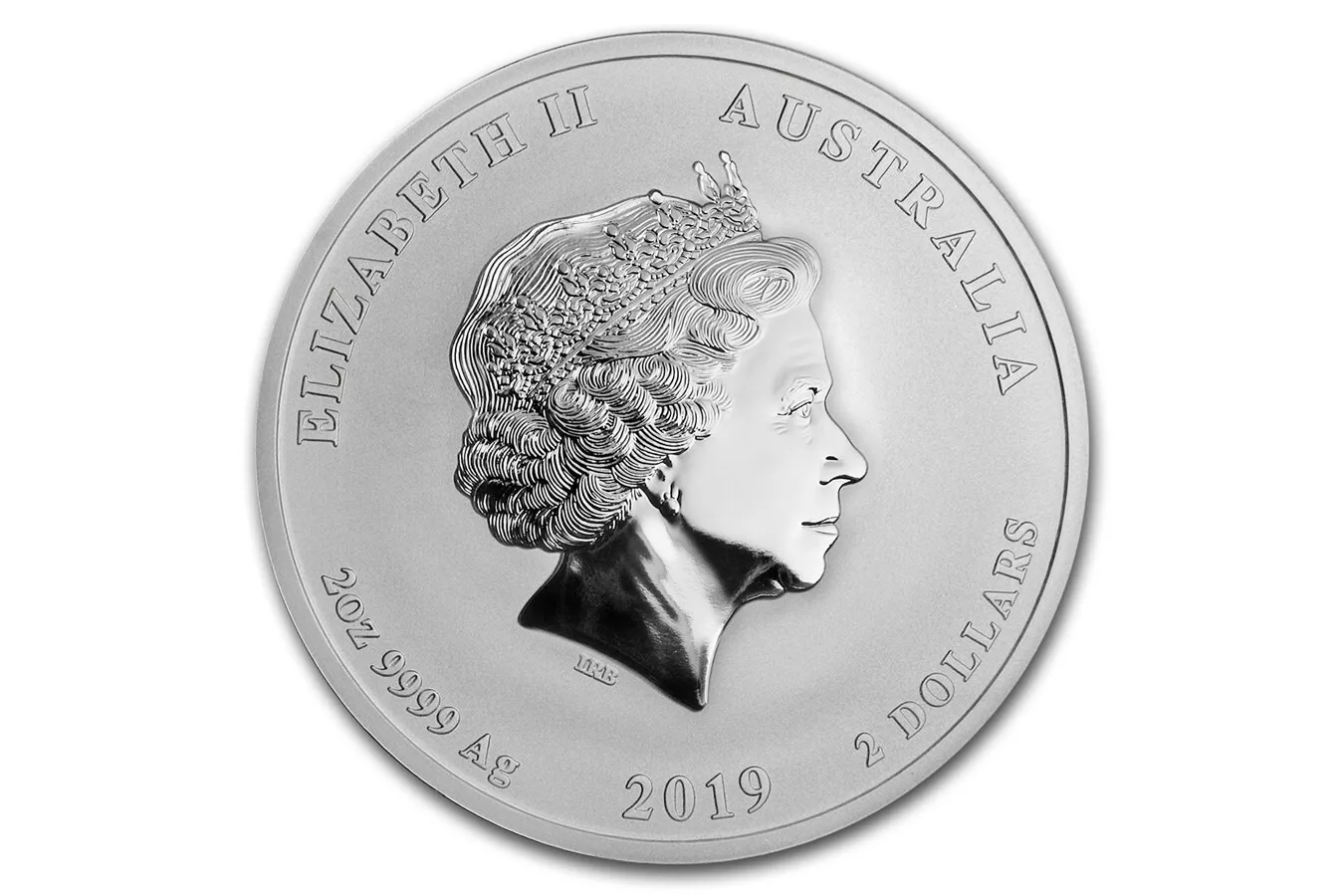Perth Mint 2019 Lunar Pig Silver 2oz Coin