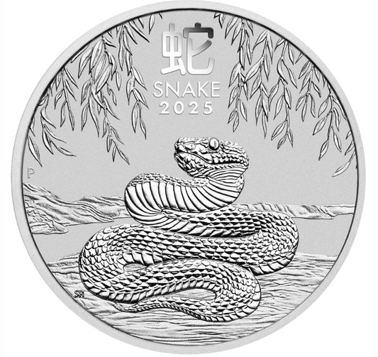 Perth Mint 2025 Lunar Snake Silver 5oz Coin